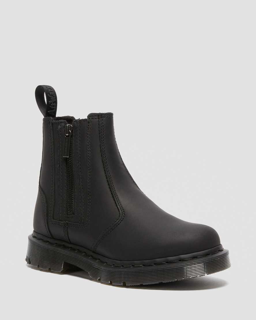 Dr. Martens 2976 DM's Wintergrip Zip Naisten Chelsea Nilkkurit - Mustat Nilkkurit [836-FIXSBA]